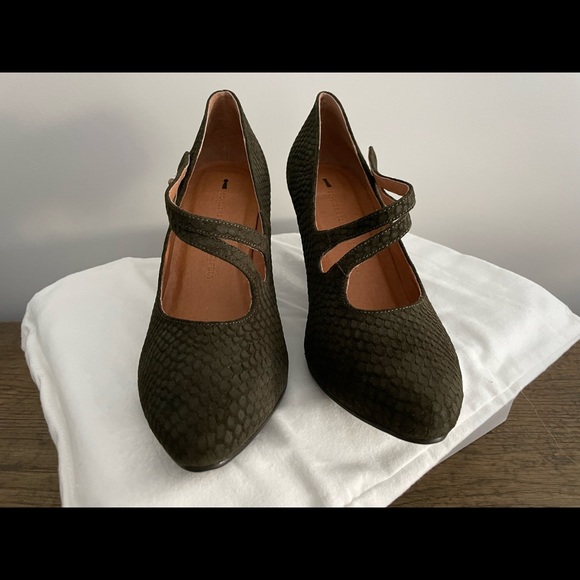 NEW Anthropologie Lora Mary Jane Heels by Schuler & Son, size 8 - Picture 7 of 9